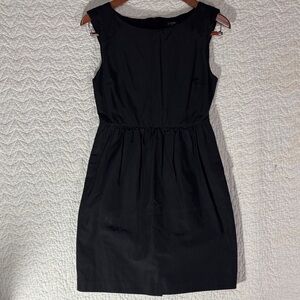 J. Crew Elegant Black Mini Dress